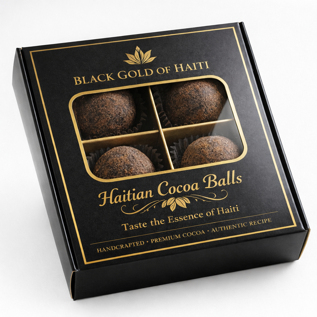 Haitian Cocoa Balls – Luxury Hot Chocolate Gift Box