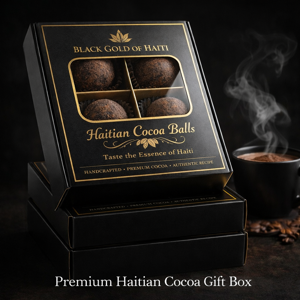 Haitian Cocoa Balls – Luxury Hot Chocolate Gift Box
