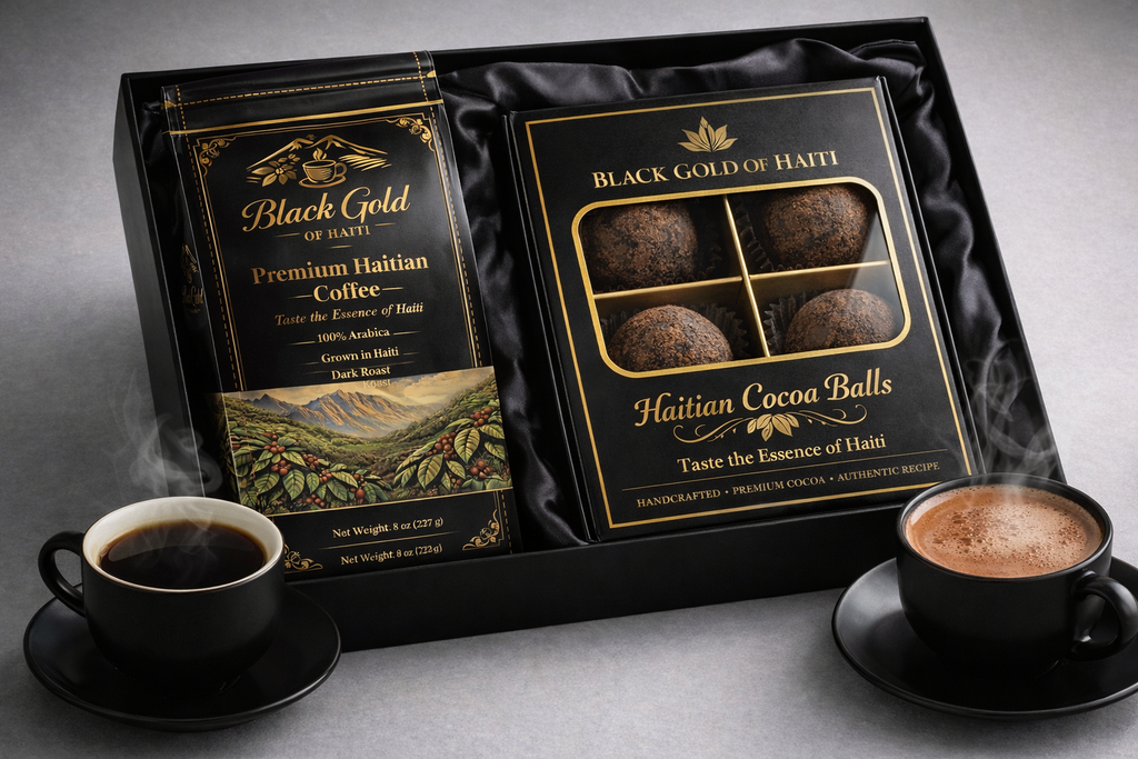 Haitian Coffee & Chocolate (6 balls) Bundle – Premium Gift Set